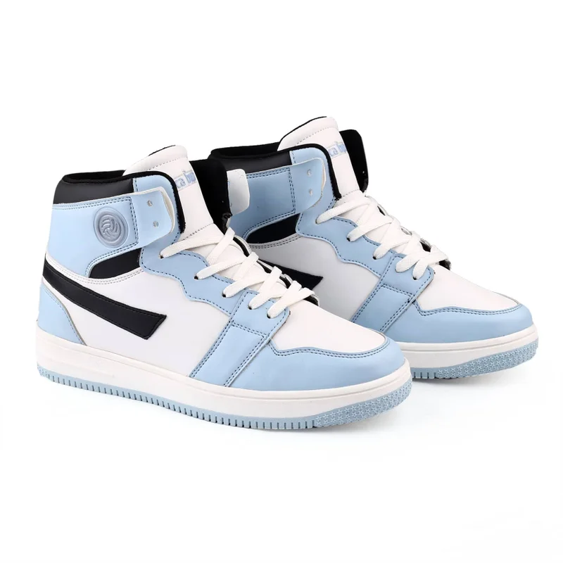 Bacca Bucci Blue Femme High-Top Harmony Sneakers for Women | Best Price UAE